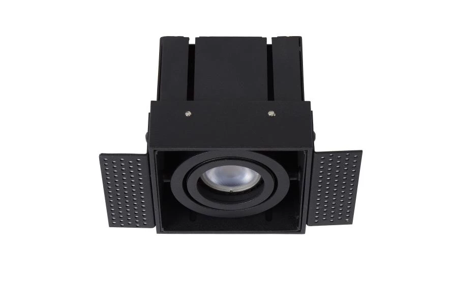 Lucide TRIMLESS - Recessed spotlight - 1xGU10 - Black - turned off